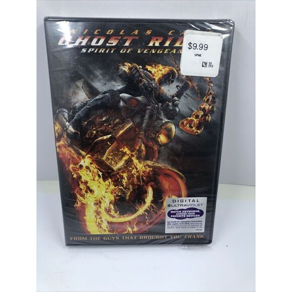 GHOST RIDER - Spirit of Vengeance - Nicolas Cage DVD NEW/SEALED - Picture 2 of 9